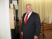 Puheenjohtajamme vastaanottoon valmiina